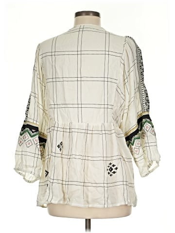 Vineet Bahl 3/4 Sleeve Blouse (view 2)