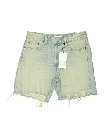 Zara Denim Shorts (view 1)