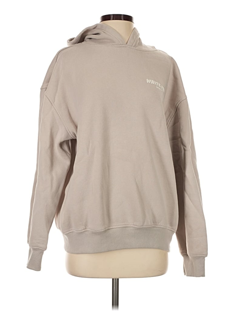 Pre-owned White Fox Pullover Hoodie In Tan