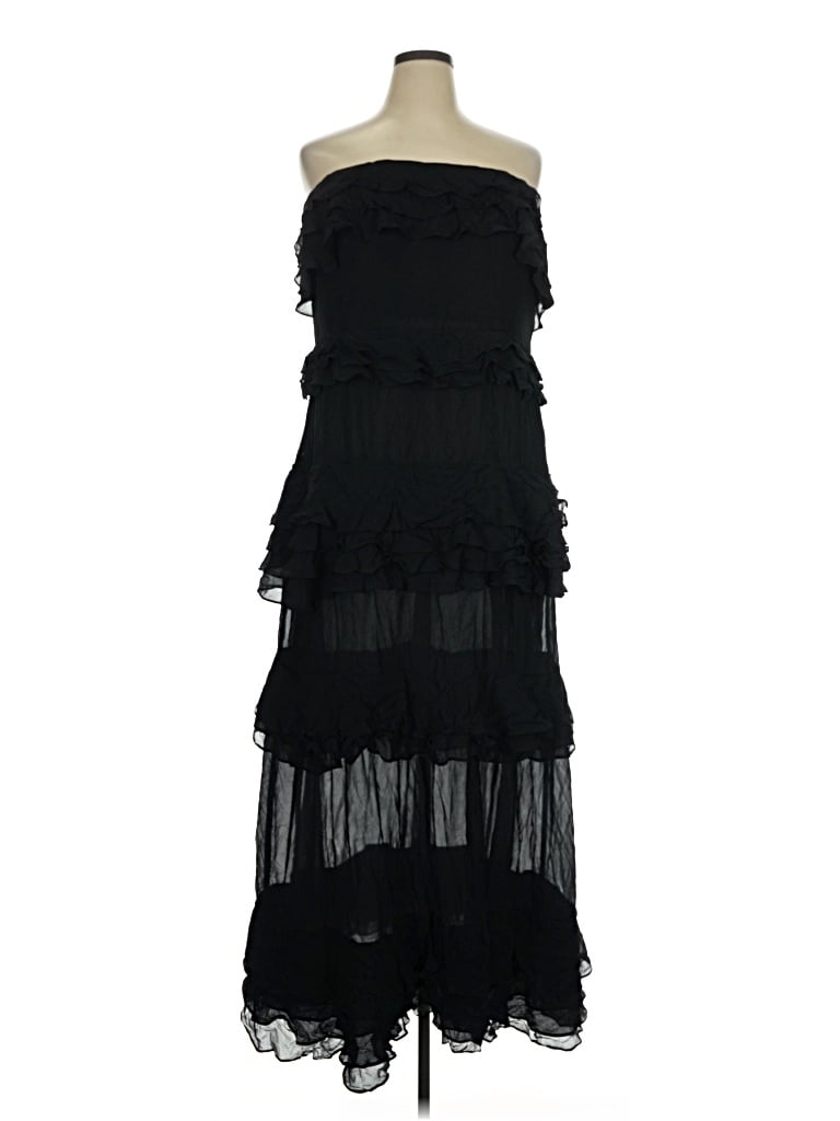 Pre-owned J.crew Collection Cocktail Dress In Black