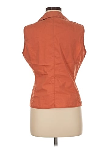 New York & Company Sleeveless Button-Down Shirt (view 2)