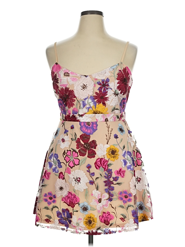 Pre-owned Lulus Cocktail Dress In Pink