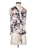 Cache 100% Polyester Gray Sleeveless Blouse Size S - photo 1