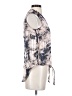 Cache 100% Polyester Gray Sleeveless Blouse Size S - photo 4