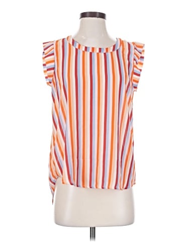 Lily White Sleeveless Blouse (view 1)