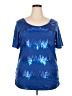 Maurices Blue Short Sleeve Top Size 20 (2) - photo 1