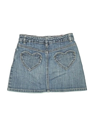 Mini Boden Denim Skirt (view 2)