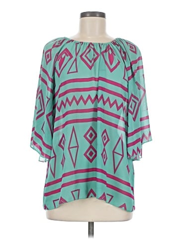 Cowgirl 3/4 Sleeve Blouse (view 1)