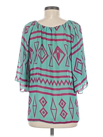 Cowgirl 3/4 Sleeve Blouse (view 2)