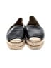 Prada 100% Leather Black Leather Espadrilles Size EU 38 - photo 2