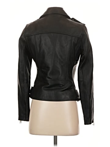 MICHAEL Michael Kors Leather Jacket (view 2)