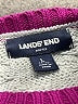 Lands' End 100% Cotton Argyle Purple Pullover Sweater Size L - photo 7