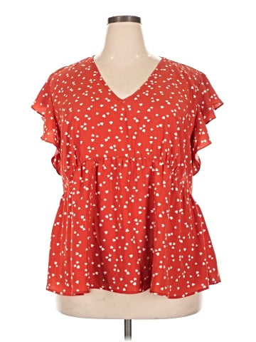Sweet Rain Short Sleeve Blouse (view 1)