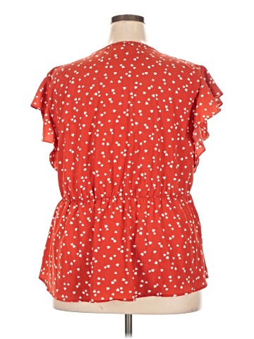 Sweet Rain Short Sleeve Blouse (view 2)
