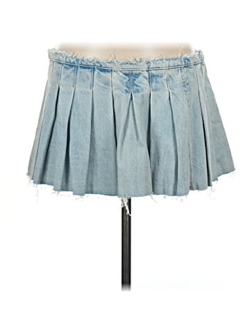 Zara Denim Skirt (view 1)
