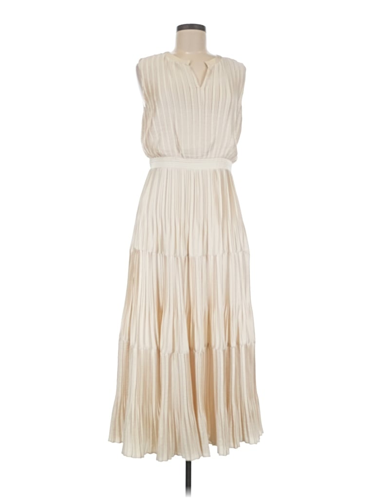 Pre-owned Current Air Casual Dress In Ivory