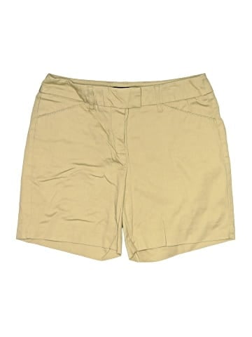 Larry Levine Khaki Shorts (view 1)