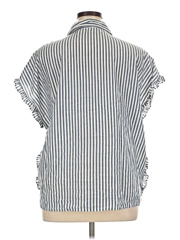 BeachLunchLounge Short Sleeve Blouse (view 2)