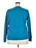 Neiman Marcus Teal Pullover Sweater Size 2X - photo 2