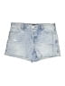 Express Blue Denim Shorts Size 16 - photo 1