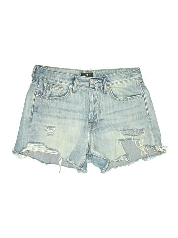 7 For All Mankind Denim Shorts (view 1)