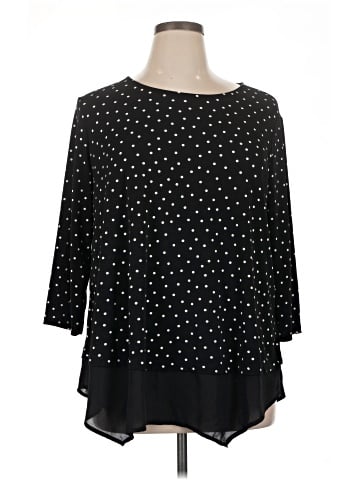 Adrianna Papell 3/4 Sleeve T-Shirt (view 1)