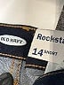 Old Navy Stripes Blue Jeans Size 14 - photo 4