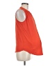 NOM Solid Orange Sleeveless Blouse Size M - photo 4