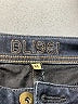DL1961 Chevron-herringbone Blue Jeans Size 24 waist - photo 7