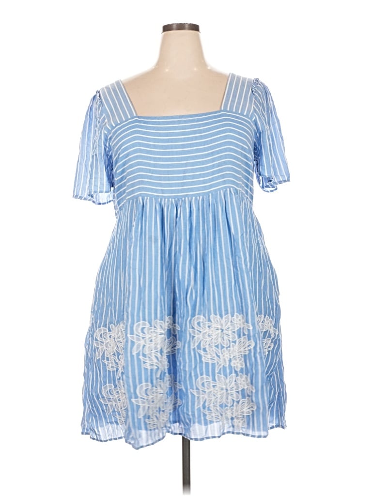 Pre-owned Draper James Casual Dress In Blue