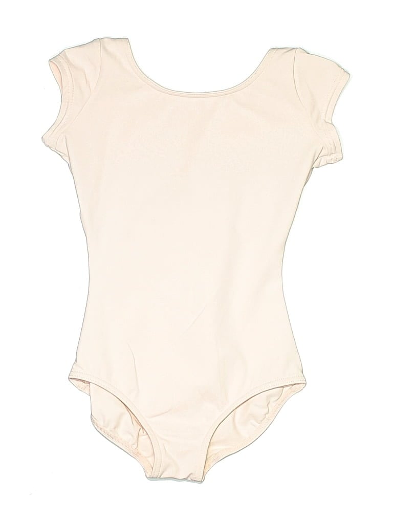Pre-owned Capezio Kids' Leotard In Ivory