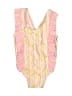 Assorted Brands Print Pink One Piece Swimsuit 9-12 MO / 12 MO - photo 1