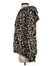 Lou & Grey Animal Print Brown Pullover Sweater Size M - photo 5