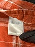 Blair Plaid Orange Long Sleeve Button-Down Shirt Size S - photo 7