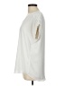 Versona 100% Polyester Ivory Short Sleeve Blouse Size L - photo 5