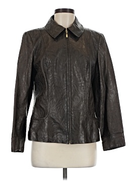 St. John Sport Leather Jacket