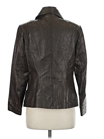 St. John Sport Leather Jacket (view 2)