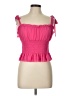 Wilfred 100% Polyester Pink Sleeveless Blouse Size L - photo 1