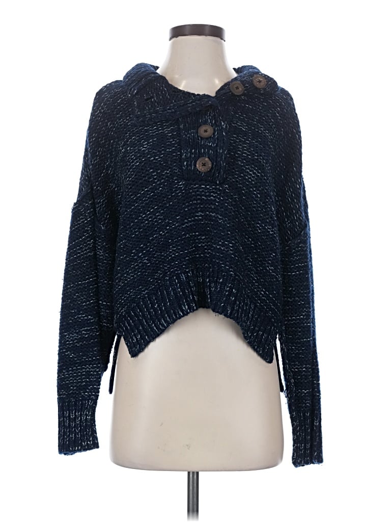 Pre-owned Pilcro Pullover Sweater In Blue
