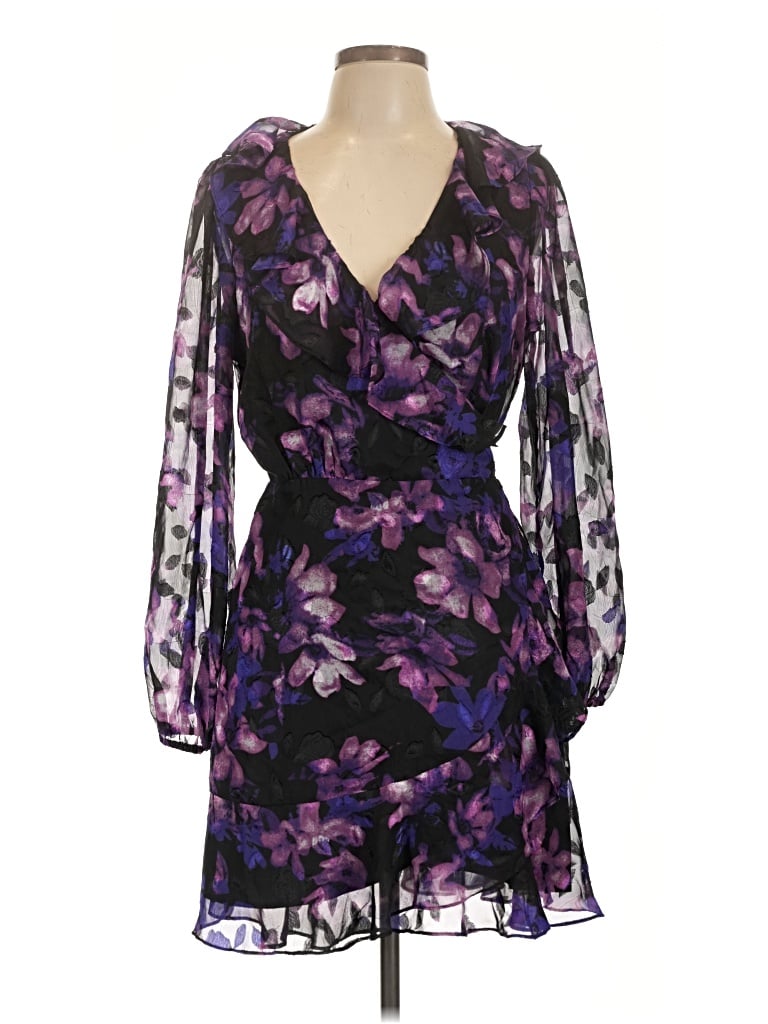 Pre-owned Lucy Paris Cocktail Dress In Purple