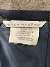 Peter Nygard 100% Wool Solid Black Wool Skirt Size 14w - photo 4