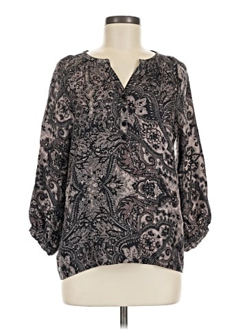 Joie 3/4 Sleeve Silk Top (view 1)