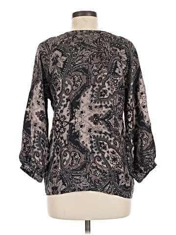 Joie 3/4 Sleeve Silk Top (view 2)