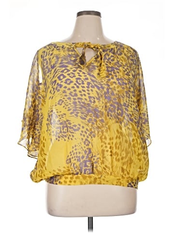 Jennifer Lopez Short Sleeve Blouse (view 1)