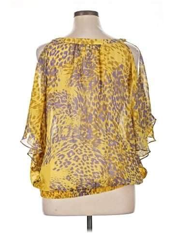 Jennifer Lopez Short Sleeve Blouse (view 2)