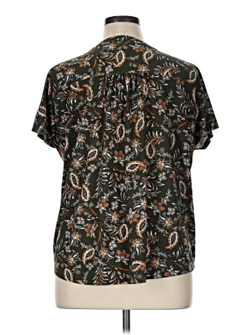 Jones New York Signature Short Sleeve Blouse (view 2)