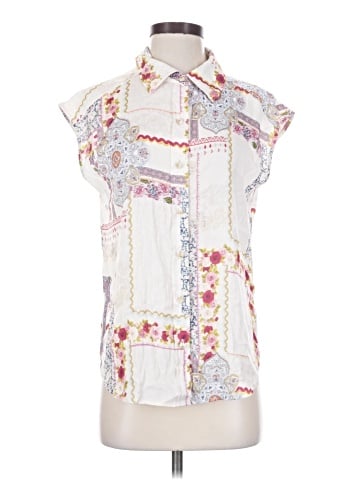 RACHEL Rachel Roy Short Sleeve Blouse (view 1)
