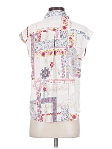 RACHEL Rachel Roy Short Sleeve Blouse (view 2)