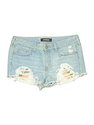 Express Denim Shorts (view 1)