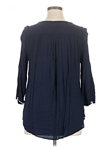JCPenney 3/4 Sleeve T-Shirt (view 2)